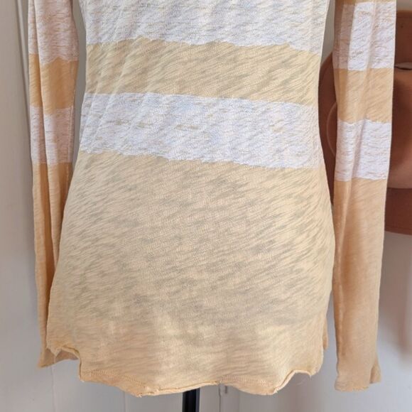 ATM Anthony Thomas Melillo Stripe Top Quiet Luxury Preppy Light Academia XS - Picture 10 of 12